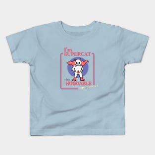 im supercat with huggable superpower Kids T-Shirt